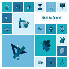 School and Education Icons