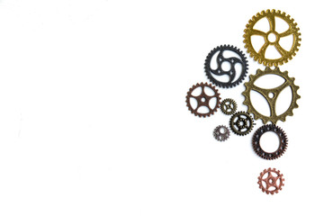 gears isolated on white background