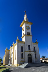 Fototapeta na wymiar Cathedral Church of Brodowski - Sao Paulo - Brazil