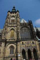 Fototapeta na wymiar Katedra św. Wita w Pradze