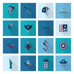 Fototapeta premium Independence Day of the United States
