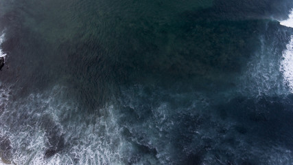 Waves in Ocean Background