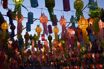 Chiang Mai, Thailand, Lichterfest