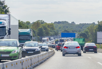 highway scenery in Southern Germany