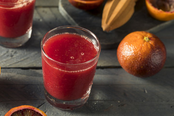 Raw Fresh Squeezed Blood Orange Juice