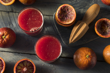 Raw Fresh Squeezed Blood Orange Juice