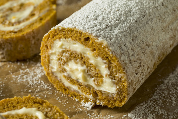 Homemade Sweet Pumpkin Roll