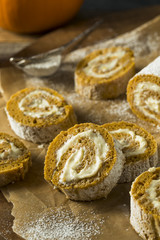 Homemade Sweet Pumpkin Roll