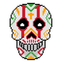 skull icon mexican