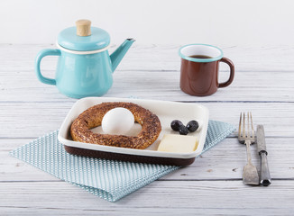 breakfast with simit