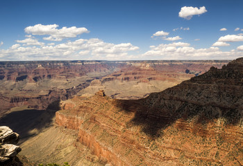 The Skeleton from the Grand View Point - Grand Canyon, South Rim, Arizona, AZ, USA