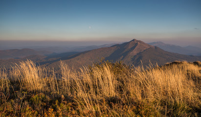 Beautiful mountains in Poland - Bieszczady