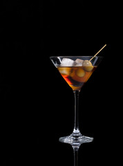 red martini cocktail