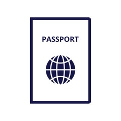 Passport icon - Illustration 