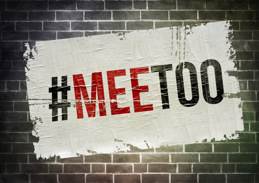 Mee Too - sexual harassment poster concept