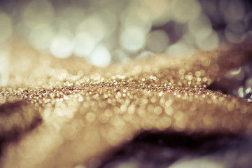 abstract Christmas background with holiday lights