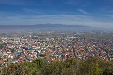 Fototapeta na wymiar Macedonia - Strumica - Panorama
