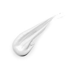 Cosmetic cream isolated on white background with clipping path