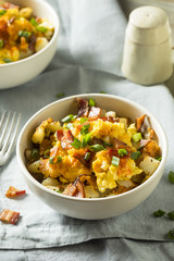 Homemade Egg and Potato Breakfast Bowl