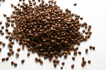 Coffee beans as wallpaper