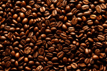 Coffee beans as wallpaper