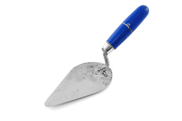 trowel isolated on white background with Clipping Path