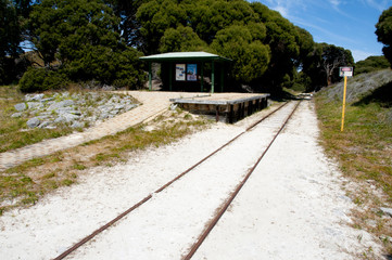 Historic Kingstown Railway - Rottnest Island - Australia