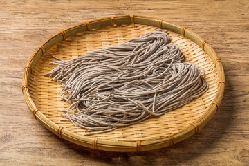 Obraz premium うちたて蕎麦 buckwheat Japan of freshly prepared