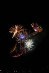 Multi Coloured Fireworks