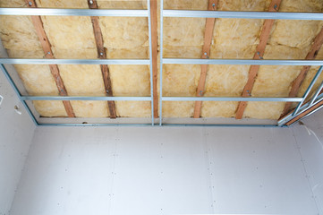 Construction of ceiling insulation