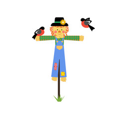 Scarecrow vector illustration