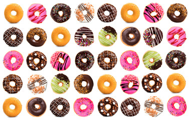 Obraz premium various doughnuts