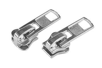 slider zipper on a white background © SERGIYVOLODYMYROVYCH
