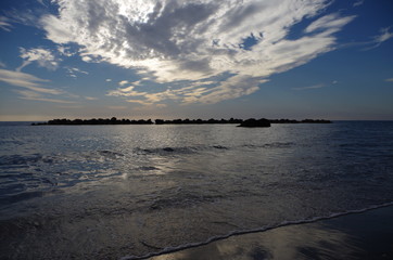 Sea and clouds