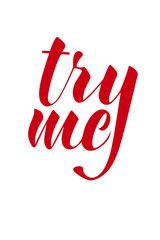 Fototapeta premium Try me