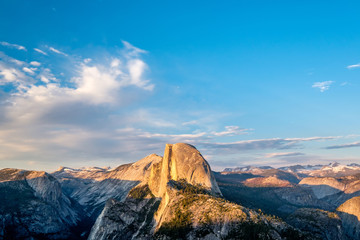 Yosemite National Park Valley summer landscape, Glacier Point