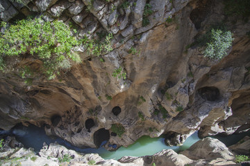 Chemin du roi en andalousie