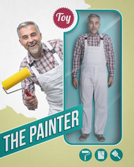 The painter lifelike doll © stokkete