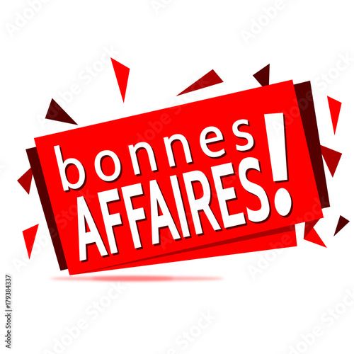  Banni re Bonnes  Affaires  fichier vectoriel libre de 