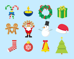 Cute Christmas Vector Graphic Pack