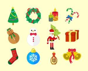 Christmas Fun Vector Icon Pack