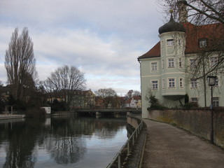 Donau in Landshut
