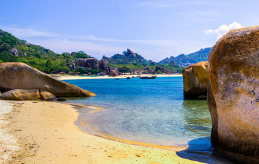 Beautiful beach in Vietnam
