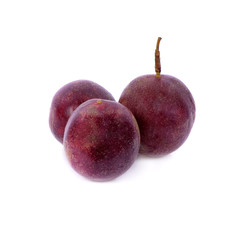 Obraz premium passionfruits isolated on white background