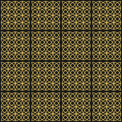 Art Deco seamless pattern.decoration ornament.