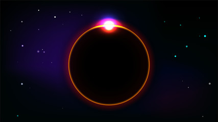 eclipse vector background