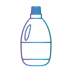 cleaner bottle icon over white background vector illustration