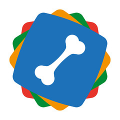App Icon bunt - Knochen