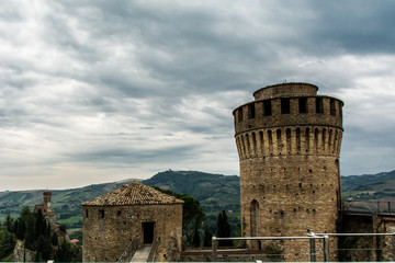Fototapeta na wymiar View from the Castle of Brisighella