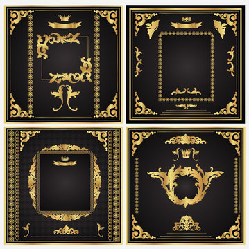 Set of golden vector frames